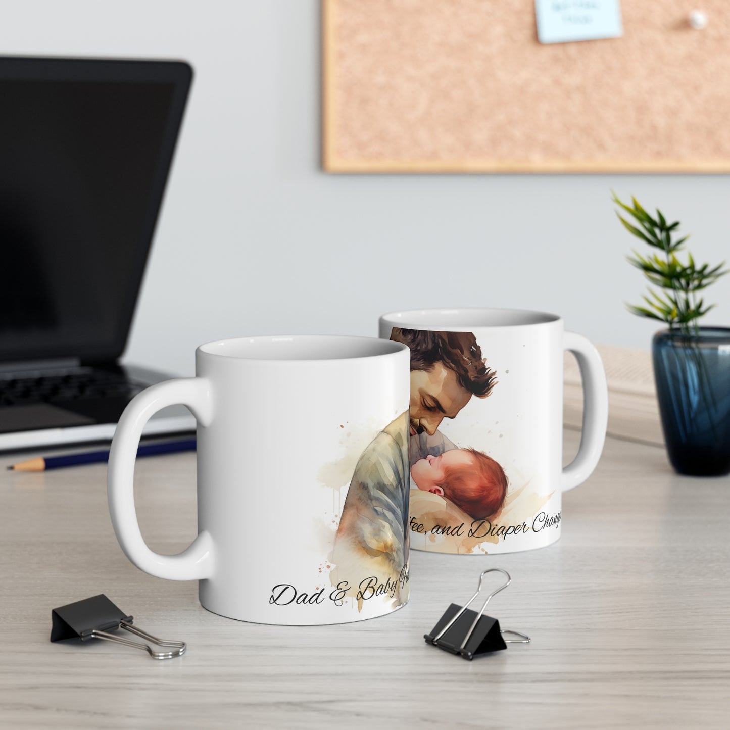 Dad & Baby Fuel: Love, Coffee, and Diaper Changes