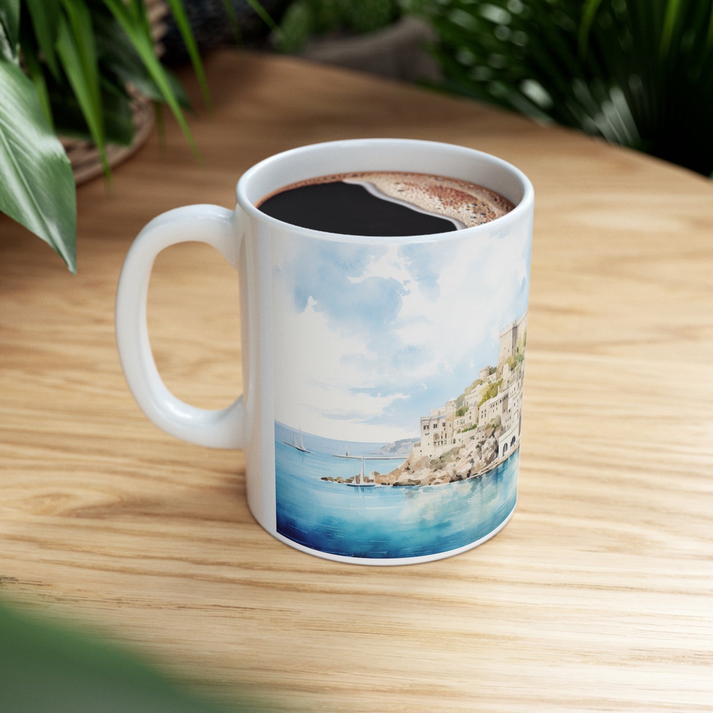 Rhodes Greece Ceramic Mug 11oz