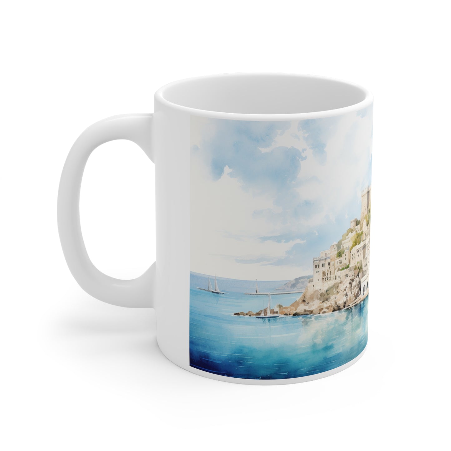 Rhodes Greece Ceramic Mug 11oz