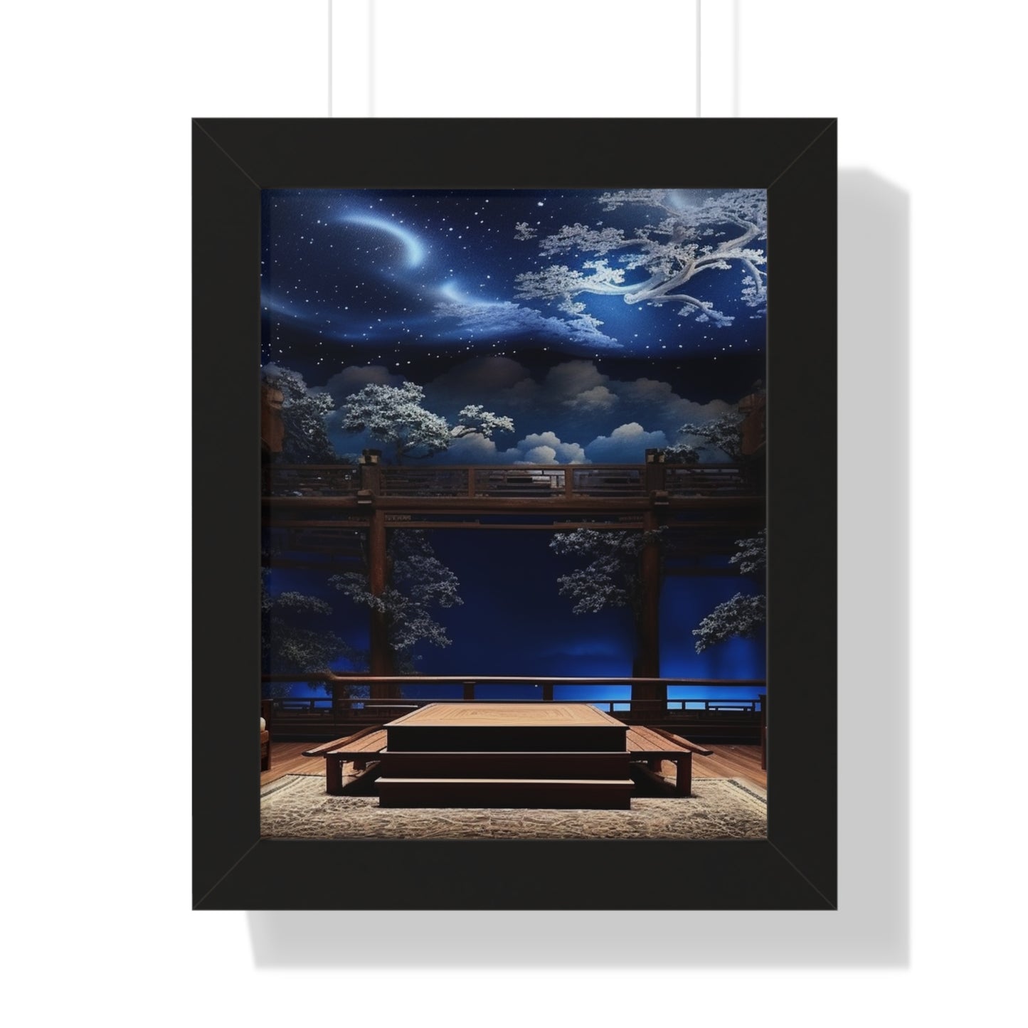 Framed Vertical Poster