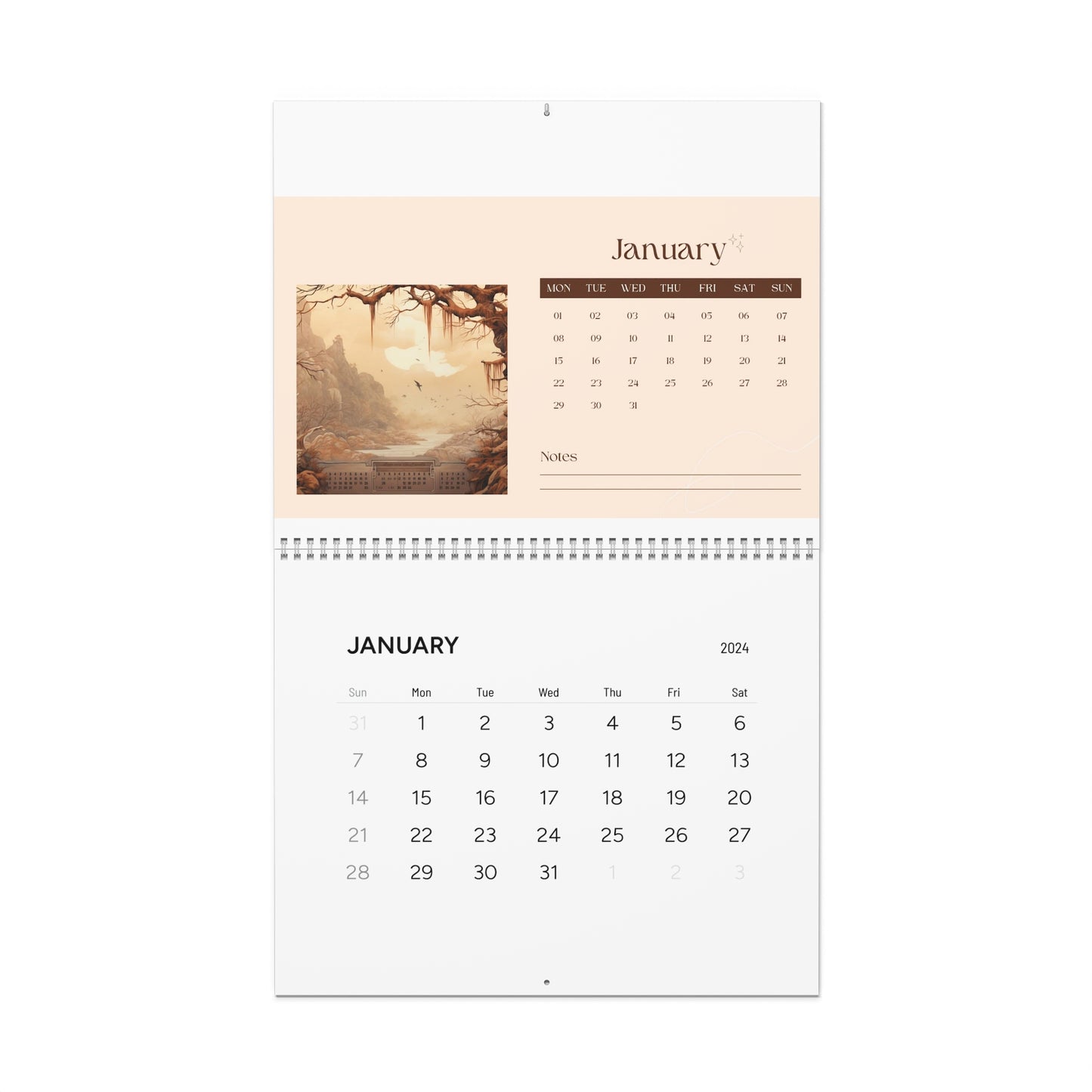 Digital or Printable Calendar 2024