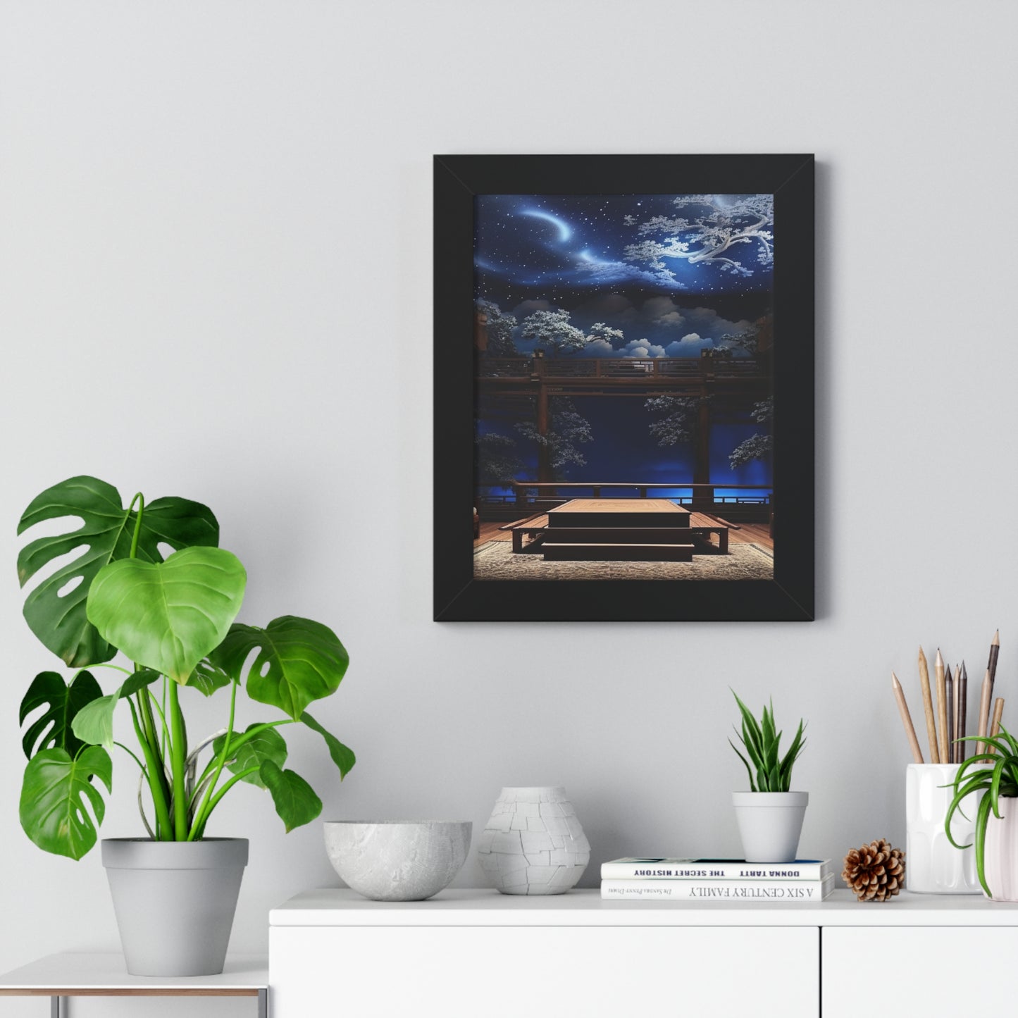 Framed Vertical Poster