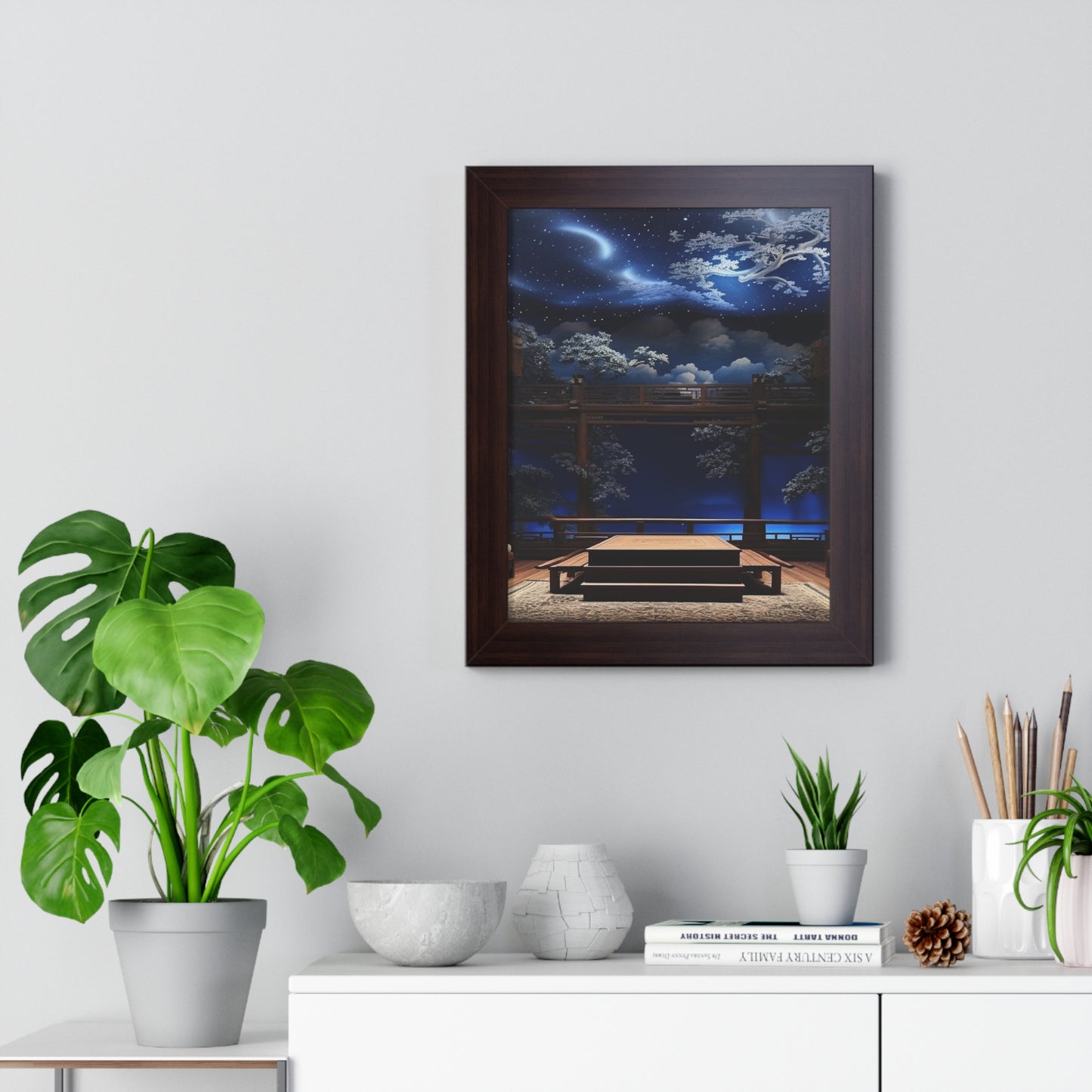 Framed Vertical Poster