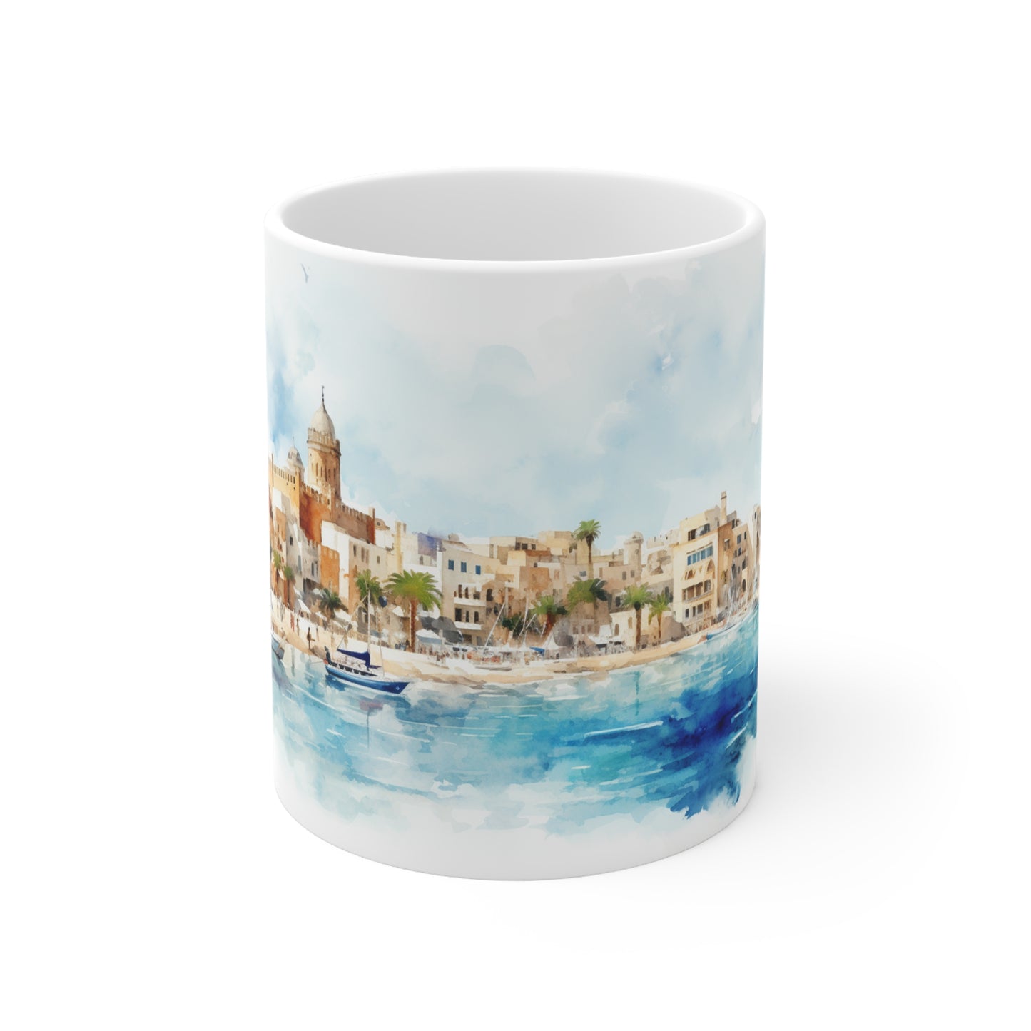 Rhodes Old Town Mug