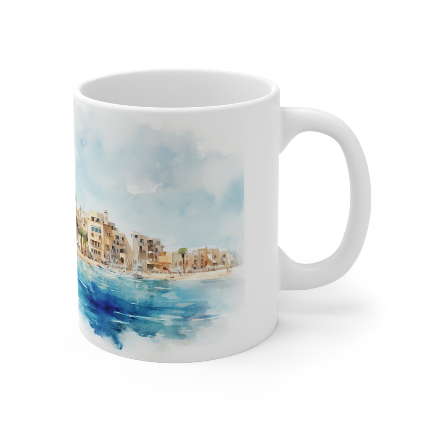 Rhodes Old Town Mug