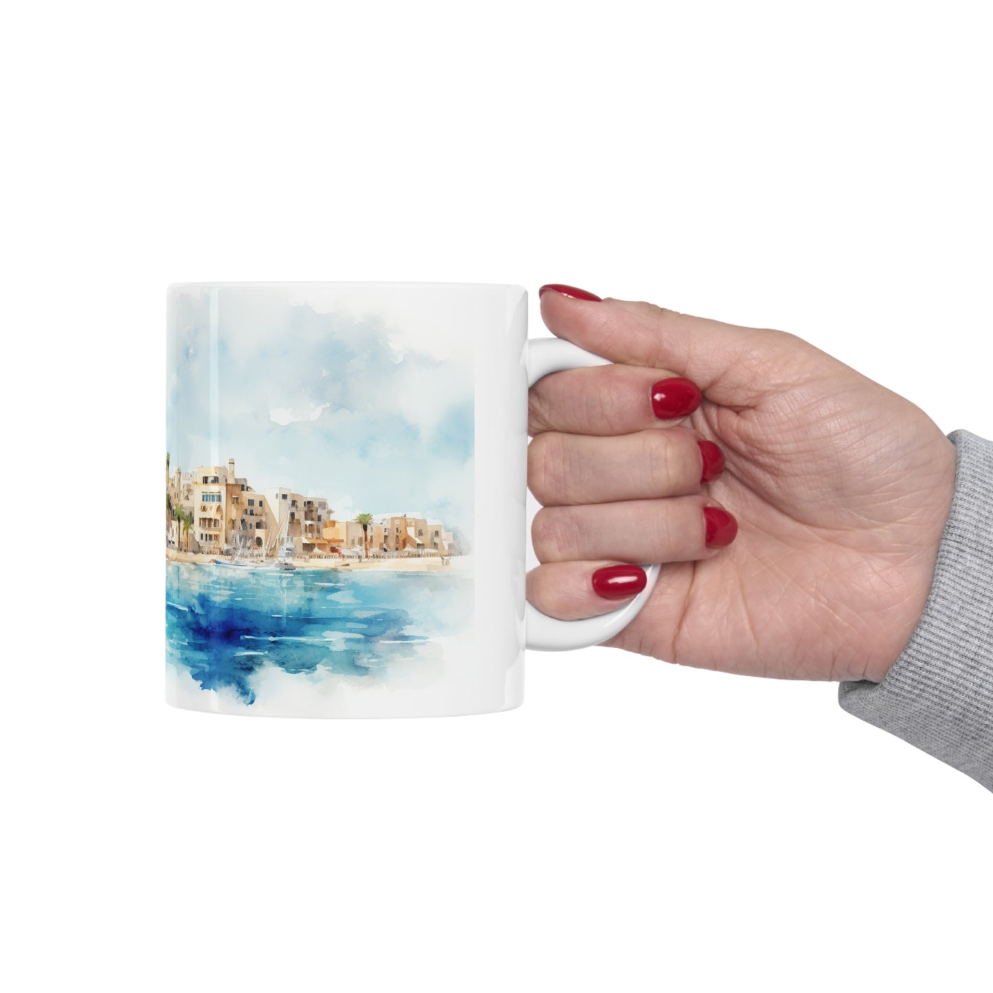 Rhodes Old Town Mug