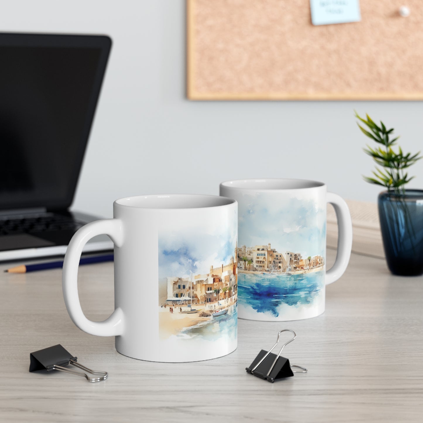 Rhodes Old Town Mug