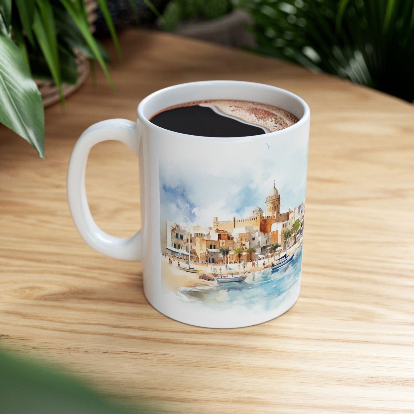 Rhodes Old Town Mug