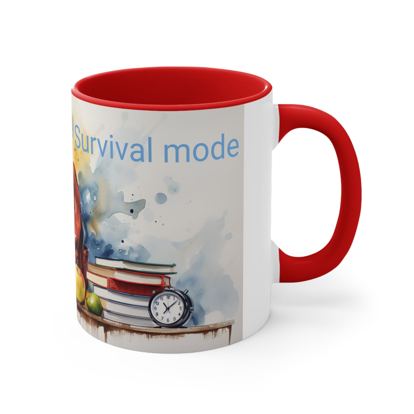 Coffee + School = Survival mode Mug