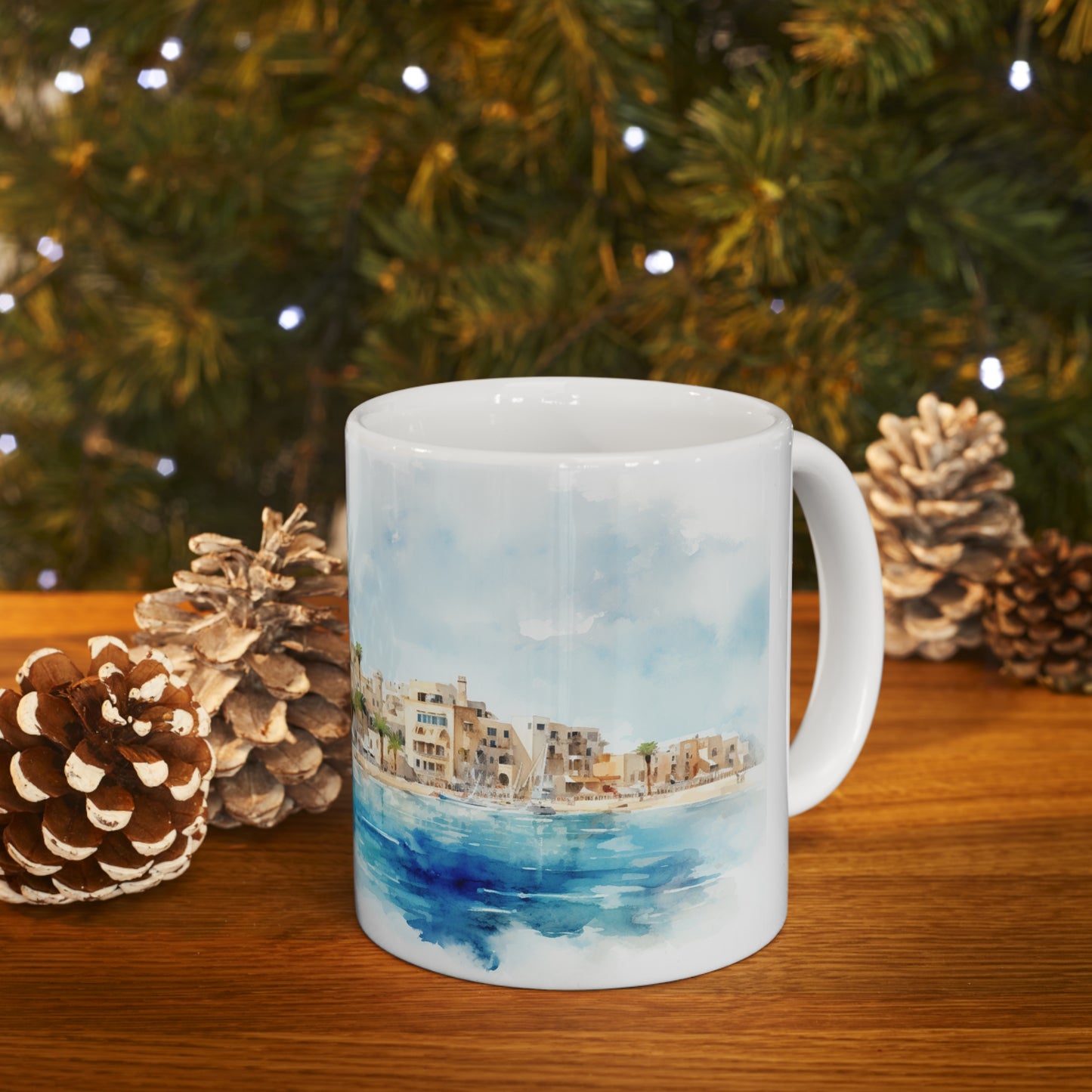 Rhodes Old Town Mug