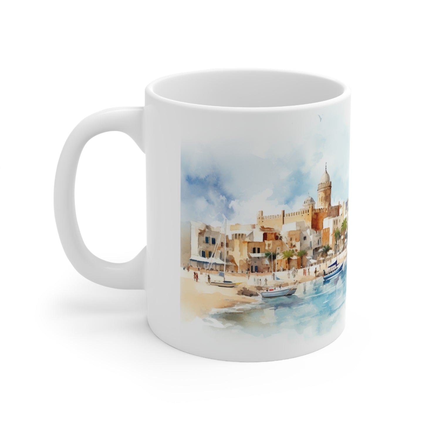 Rhodes Old Town Mug