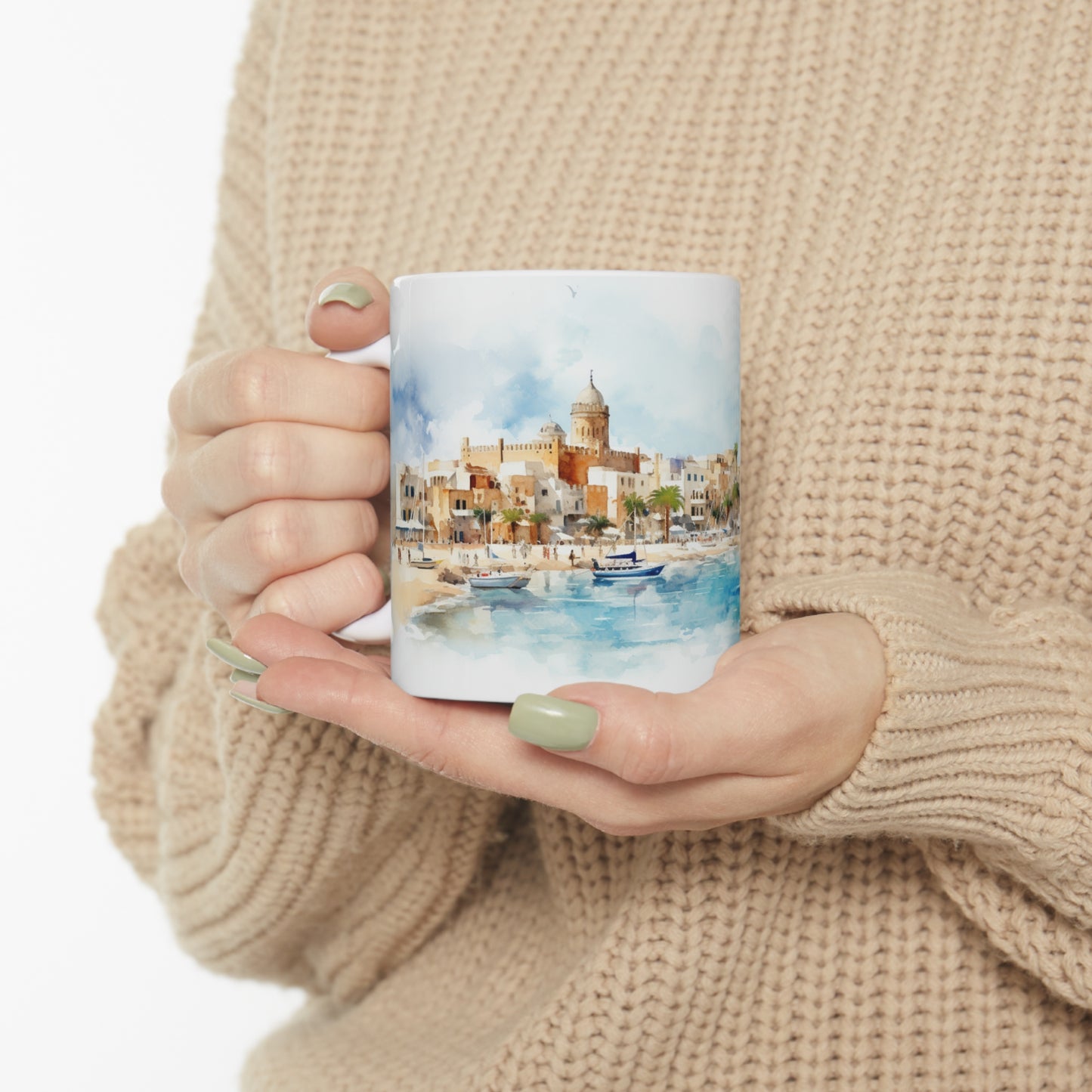 Rhodes Old Town Mug